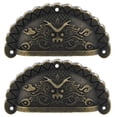 thumbnail image 3 of 2pcs Dresser Handle Cabinet Door Pull Wardrobe Handle Knob Cupboard Pull Supply, 3 of 8