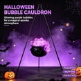 thumbnail image 4 of Muecwrye Halloween Decorations Outdoor, Halloween Clearance! Halloween Witches Cauldron on Tripod with Lights, DIY Bubbling Cauldron Set Decor for Home Porch Outside, Halloween Party Supplies, 4 of 10