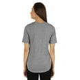 thumbnail image 4 of Inkmeso Coupe Régulière Col Rond Uni pour Femmes Manches Courtes Décontractées Tee-Shirt Doux, 4 of 6