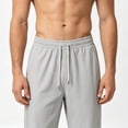 thumbnail image 5 of hotojiny Men's Athletic Pants with Pockets Breathable Mesh Drawstring Elastic Waist Quick Dry Lightweight Pants for Big and Tall, 5 of 5