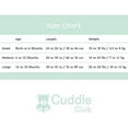 thumbnail image 5 of Cuddle Club Fleece Sleep Sack Swaddle Blanket Baby Sleeping Bag, Bear Pink Medium, 5 of 7