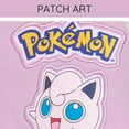 thumbnail image 4 of Pokemon Pikachu Jigglypuff French Terry Varsity Bomber Jacket Little Kid to Big Kid, 4 of 5