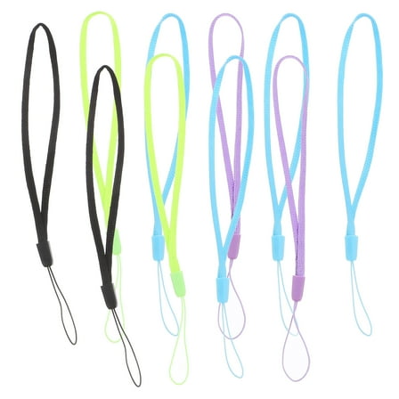 FESTFENDS Lanyard String Plastic Assorted Color 10Pcs