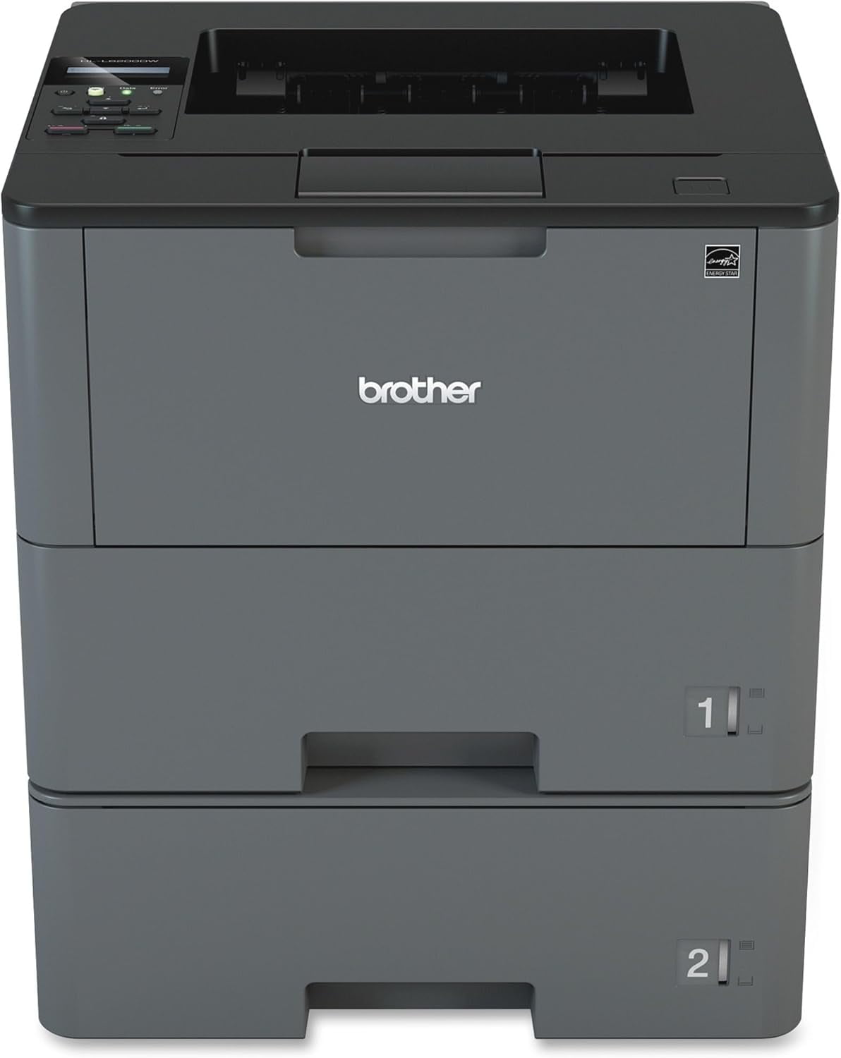Brother HL-L6200DWT Monochrome Laser Printer – High-Speed, Dual Trays, Wireless, Duplex
