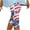 AB-Multicolor, variant on Womens Capri Leggings, 4th of July Star Stripe Cropped Yoga Pants Summer Casual Tummy Control Bottom Tight American Flag Workout Legging Sales Prime White L