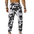 thumbnail image 5 of sususu Baggy Sweatpants Men Wide Leg,Men's Casual Sweatpants Soft Comfort Loose Fit Wide Leg Trousers for Athletic Running Jogging and Everyday Wear - White, 5 of 5
