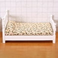thumbnail image 6 of LeeQinersw 1:12 Scale Miniature Single Bed Grils Gifts Bedroom Model Educational Toys Supplies Living Room Country Style Doll House Furniture Decor, 6 of 8