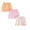 C#03-Pink, Red, Orange, variant on ZHANGDER 3 Pack Baby Boy Shorts Casual Elastic Waist Soft Clothes for Summer Daily with Drawstring, 18M-6Y