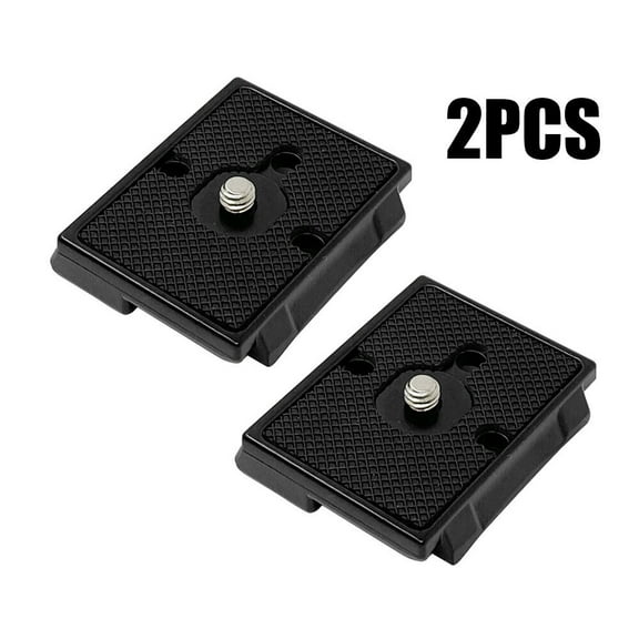 2PCS 323 Quick Release Plate 1/4" Screw Tripod Camera for Manfrotto 200pl-14 RC2