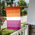 thumbnail image 3 of LGBTQ Lesbian Pride Flag Garden Flag Decoration Yard Farmhouse Double Sided Holiday Party Outdoor Camping Decor Flags 12x18in, 3 of 7