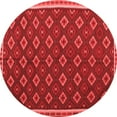thumbnail image 1 of Ahgly Company Indoor Round Oriental Red Traditional Area Rugs, 5' Round, 1 of 4