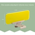 Car Windshield Visor Night AntiGlare Zone Tech Universal Sunshade