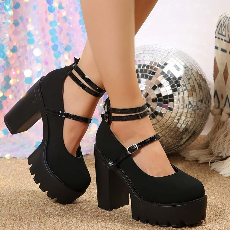 Amazon.com | SOBEYO Women's Strappy Platform Sandals Ring