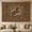 A, variant on XaaKee Tapestry, Classical Wildcat And Noble Horse Mural, High-Quality Polyester Bedroom Tapestry 60x40Inch