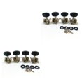 thumbnail image 2 of Sonducket 4pcs Ukulele Tuning Peg Components Fitting Instrument Machine Universal String Music Tuner Replace Accessories Pegs Head Roller Plata 2Conjunto, 2 of 6