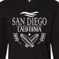 thumbnail image 4 of Inktastic San Diego California Cute Surfing Long Sleeve T-Shirt, 4 of 5