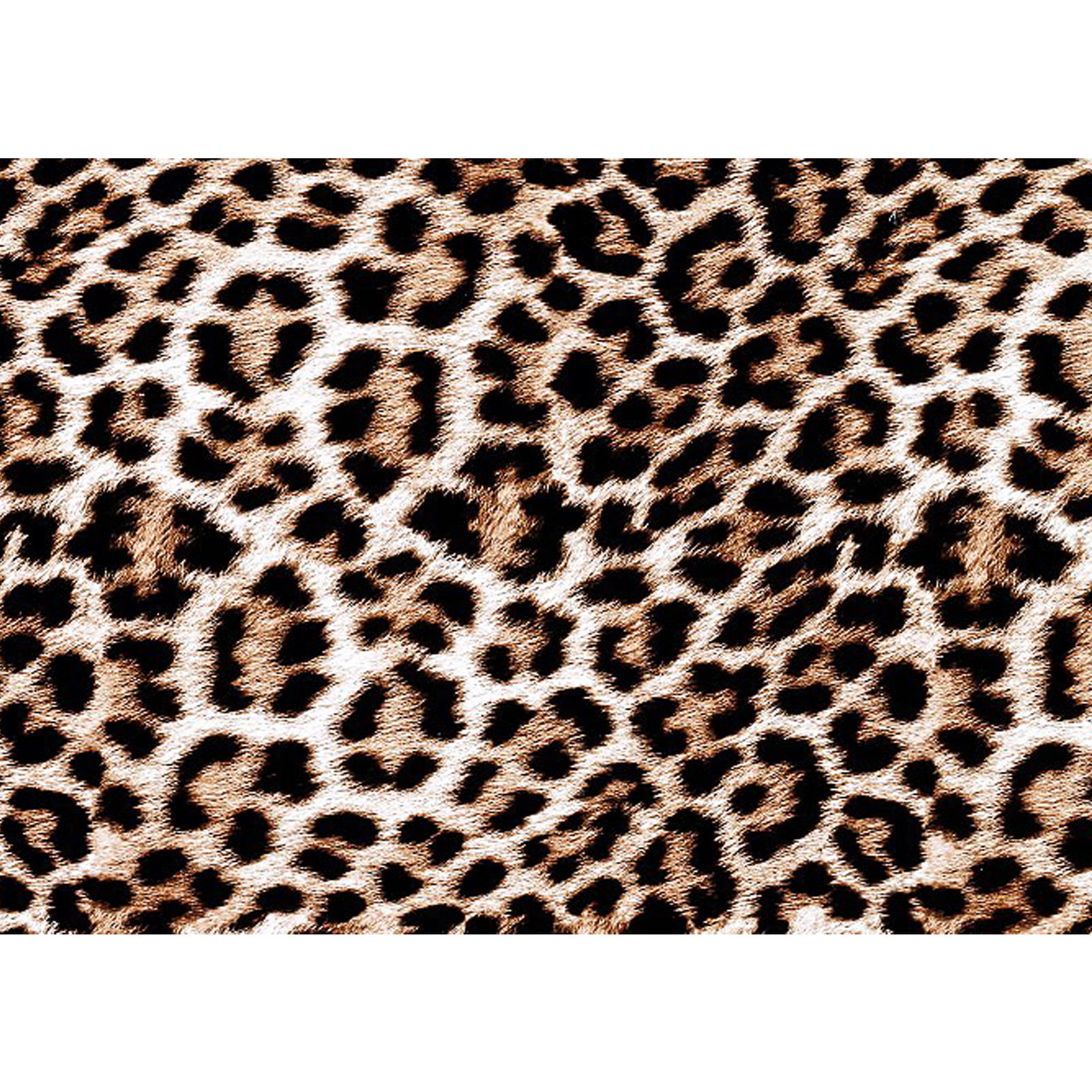 Leopard Patterned Heat Transfer Vinyl Iron on HTV Vinyl Animal Print Heat Transfer Vinyl for T-Shirt Hats Decoration DIY Craft Projects Light Brown 10 Inch x 10 Feet 