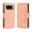 pink, variant on For Google Pixel 9 Pro XL /Pixel 9 Pro Pixel 8/8 Pro 7A Pixel 7Pro Pixel 7 Pixel 6A  6Pro Wallet Case Magnetic Book Flip Cover Photo Holder Leather Phone Case ﻿