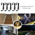 thumbnail image 3 of Deck Light Extension Cable, 4.9ft Safe Male And Female Connectors LED Deck Light Extension Cord 5pcs  For Outdoor, 3 of 8