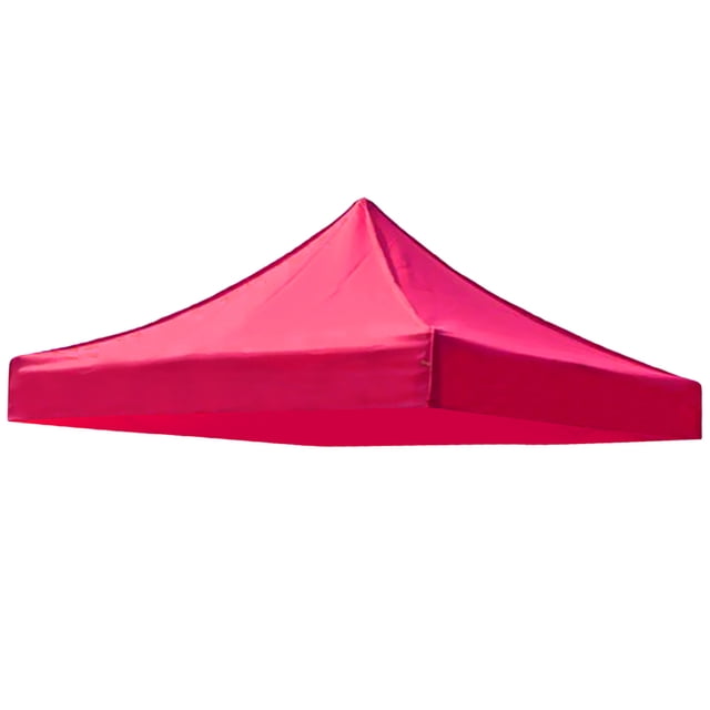 Eigraketly Cubierta Plaza Coche Carpa Sombrilla Protección Impermeable Verano Impermeable Lluvia Refugio Pesca Actividades al aire libre carpas Paño rosa 3x3M Eigraketly OD029913-07