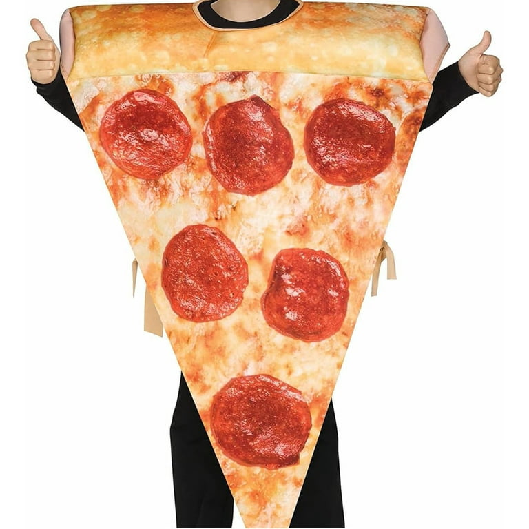 Fun World Cool Kids Yummy Pizza Slice Halloween Costume, One Size