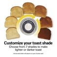thumbnail image 4 of Hamilton Beach 2-Slice Toaster with Extra-Wide Slots, Toast Boost, Removable Crumb Tray, Stainless Steel, 4 of 9