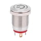 thumbnail image 3 of Anillo de interruptor de botón de metal de 12 mm sin bloqueo e interruptor rojo de reinicio automático LED con forma de energía (12 V), 3 of 8