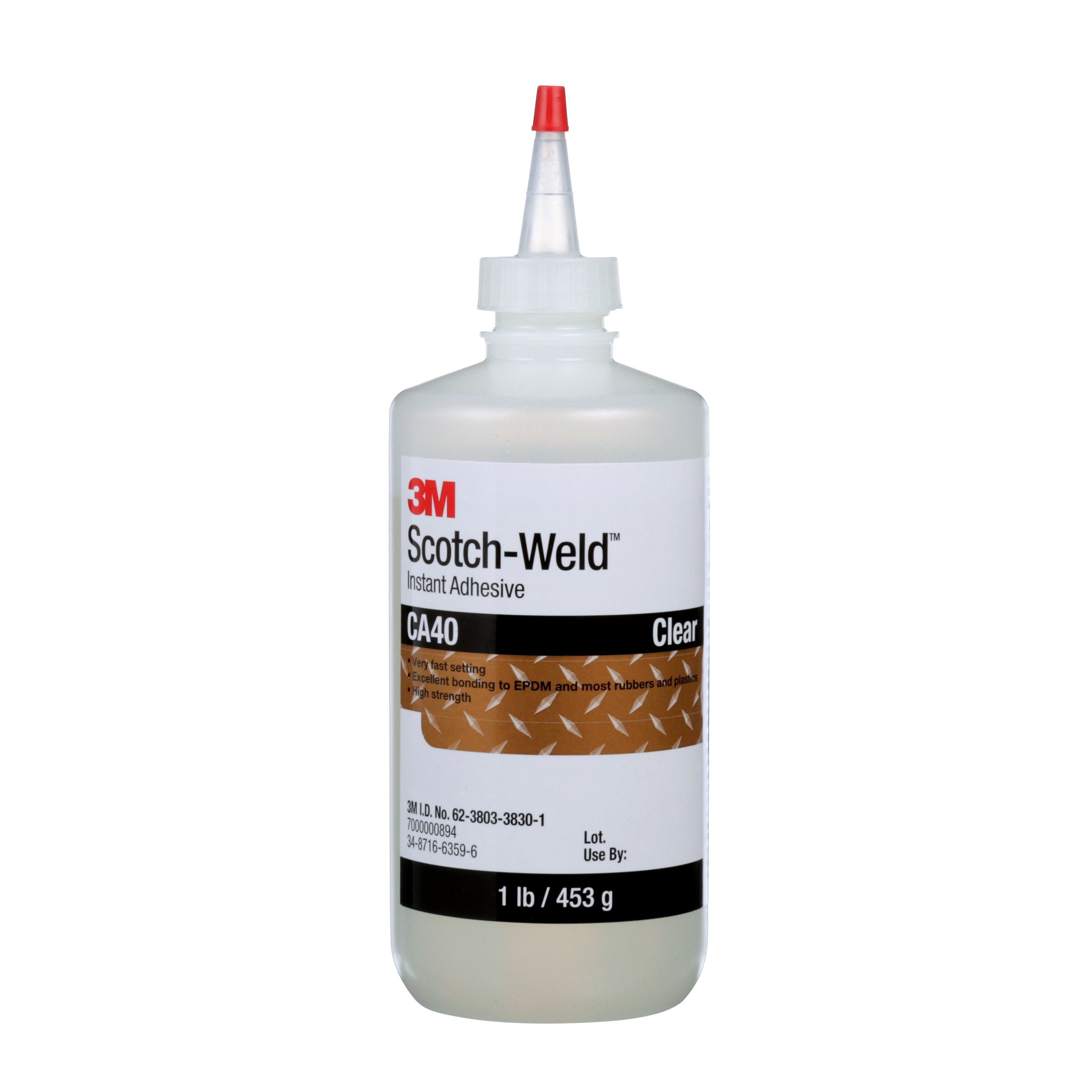 3M Scotch-Weld Plastic & Rubber Instant Adhesive PR40 Clear