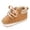 A, variant on Gyujnb Boys Girls High Top Crib Shoes, Lace up Flat Sole Comfortable Solid Color Baby Shoes(Toddler),12-18 Months