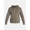 thumbnail image 6 of Athletic Works Men's and Big Men's Fleece Zip Hoodie Sweatshirt, Size S-5XLT, 6 of 6