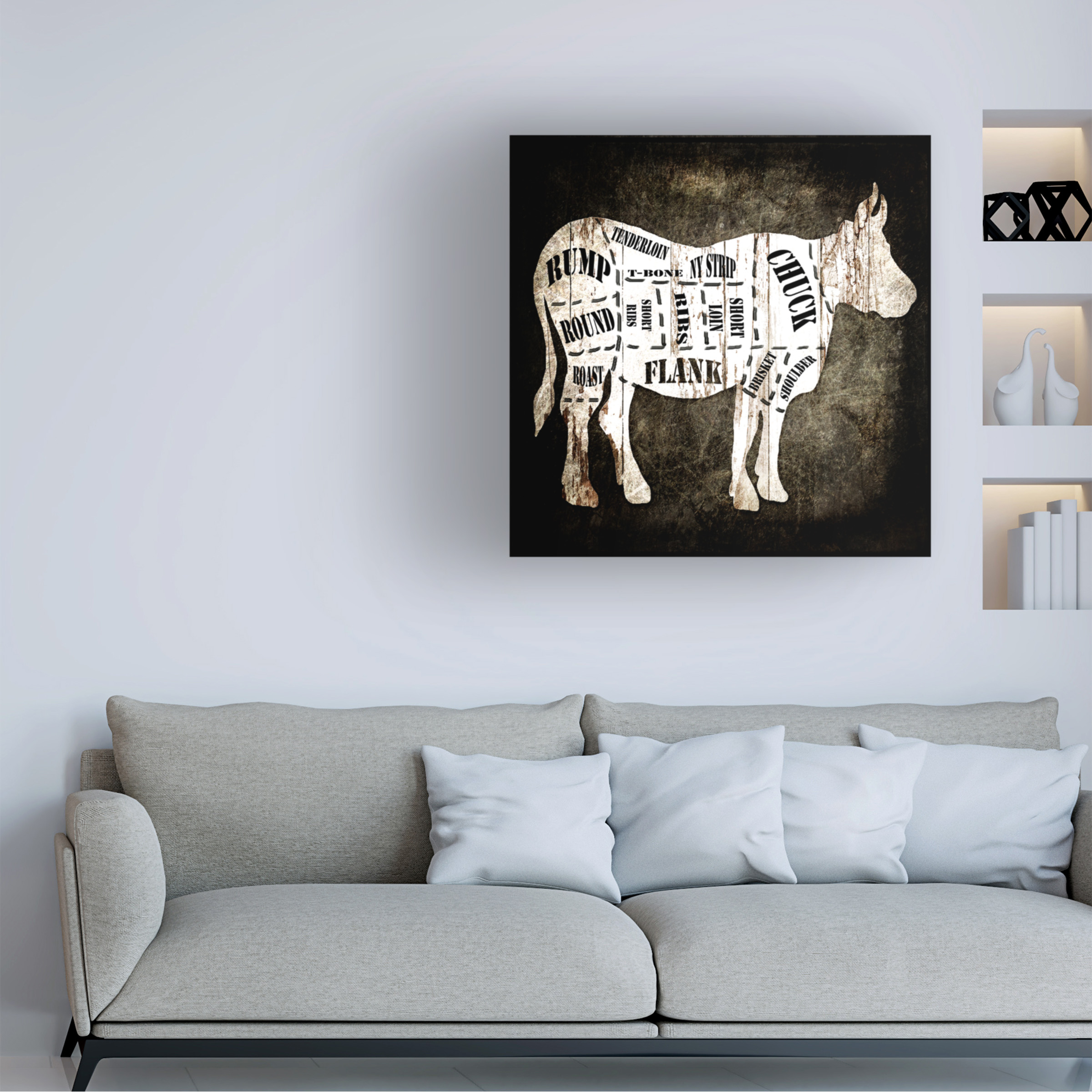 LightBoxJournal 'Butcher Shop II' Canvas Art