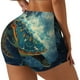 thumbnail image 1 of Balery Surfing Turtle Pantalones cortos de entrenamiento estampados para mujer, sin costuras, ajustados, para gimnasio, yoga, correr, deportes, ejercicio activo, fitness.-Small, 1 of 8