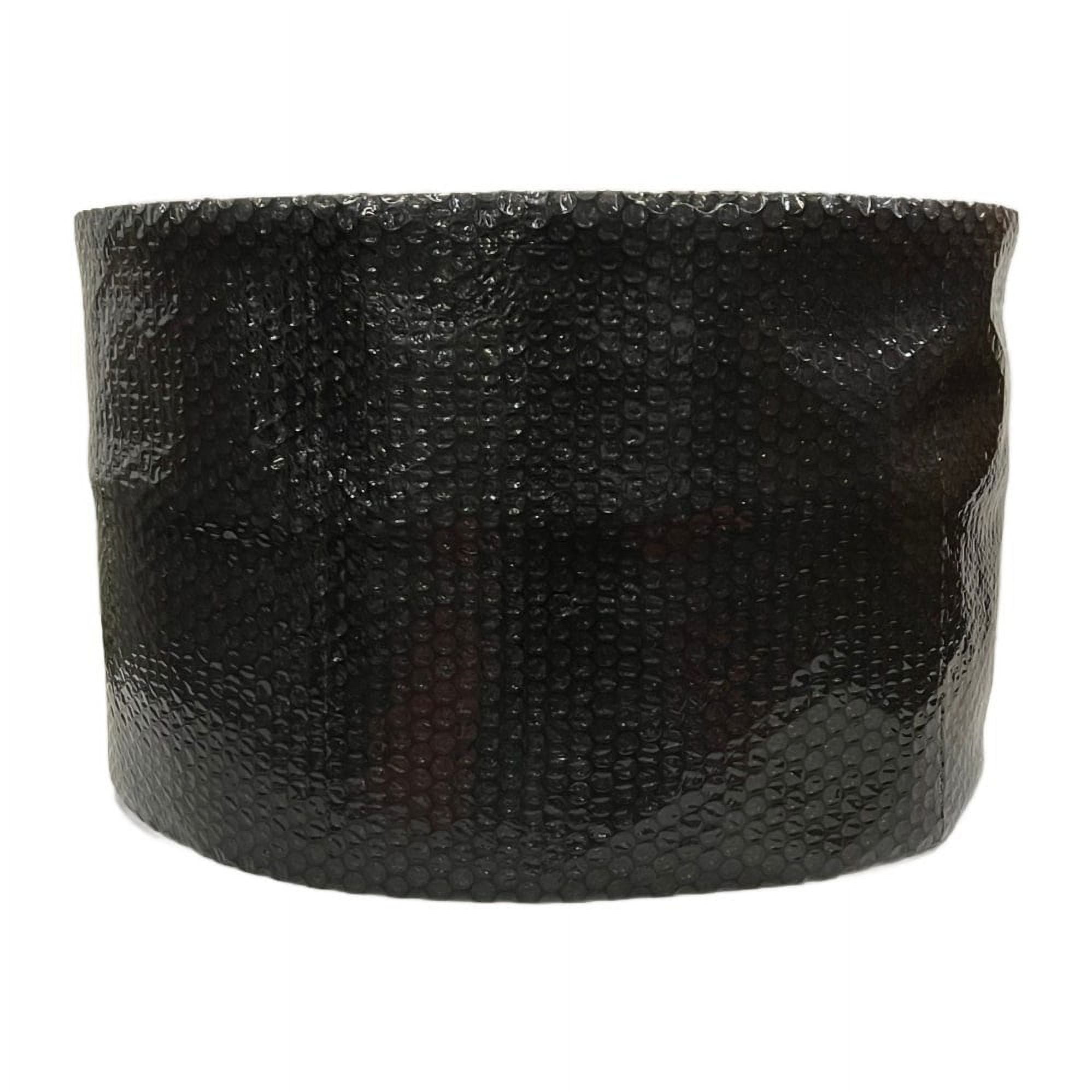 3/16" Small Bubble Cushioning Wrap Black Roll 400' x 12" Wide 400FT Perf 12"