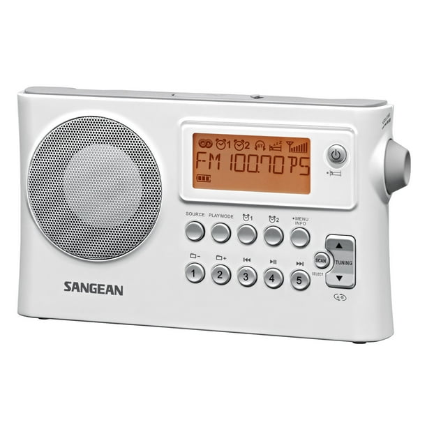Radio portátil Sangean PR-D14 AM/FM-RDS con USB MP3/WMA