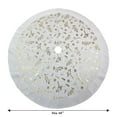 thumbnail image 2 of Temps de vacances 48 pouces blanc VELOURS BRILLANT arbre jupe, 2 of 3