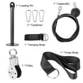 thumbnail image 2 of Fitness DIY Pulley Cable Machine Attachment System Loading Pin Lifting Arm Biceps Triceps Blaster Hand Strength Training Equipment, 2 of 7