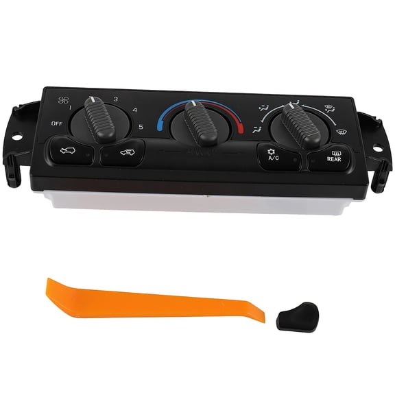 ECCPP A/C Heater Climate Control Module Panel 599-193 Compatible With 2002-2002 For Chevrolet Avalanche 1500 5.3L HVAC Control Module 1999-2002 For Chevrolet Silverado 1500 4.3L