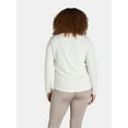 thumbnail image 3 of Terra & Sky Women's Plus Thermal Henley Top, Available in 1 and 2-Pack, Sizes 0X-5X, 3 of 6