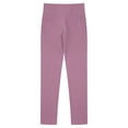 thumbnail image 3 of HULIJA Yoga Active Leggings for Girls Running Gym Pants Dance Ballet Tight Bottoms Dancewear Dusty Pink 120, 3 of 8
