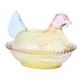 thumbnail image 3 of Dulcero De Cristal Con Tapa En Forma De Pollo, Tarro Cristal Decorativo Para Halloween, Contenedor Vintage Para Guardar Comida, Joyero, Azucarero Para Bufé Dulces Aperitivos, 3 of 7