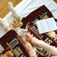 thumbnail image 3 of Book Lovers Gifts Blanket - Librarian Gifts Throw Blanket 80"x60" - Book Club Gifts for Reading Lover Bookish - Literary Gifts Ideas - Best Bookworm Gifts on Birthday Christmas Graduation, 3 of 6
