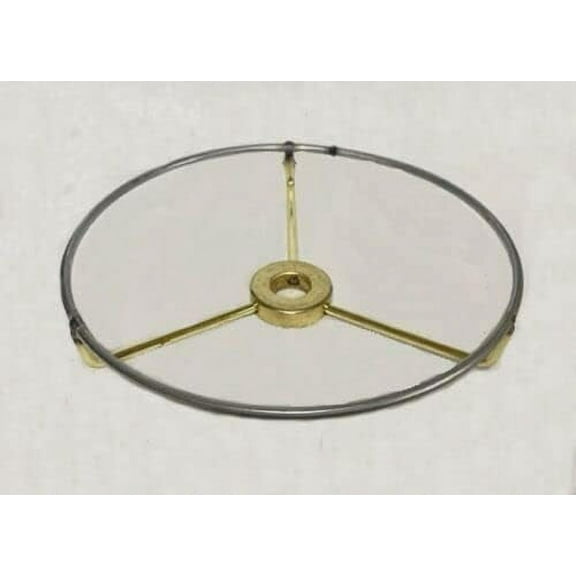 TOP BRASS-PLATED SPIDER TO MAKE LAMP SHADE