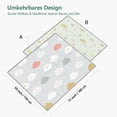 thumbnail image 2 of Baby Play Mat,Play Mat for Baby,Foldable Kids Play Mat, Foam Play Mat,Infant Play Mat,Waterproof Crawling Mat,Edge Reinforcement Mat,White,71x59x0.4 Inch Cloud, 2 of 7