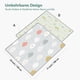 thumbnail image 2 of Baby Play Mat,Play Mat for Baby,Foldable Kids Play Mat, Foam Play Mat,Infant Play Mat,Waterproof Crawling Mat,Edge Reinforcement Mat,White,71x59x0.4 Inch Cloud, 2 of 7