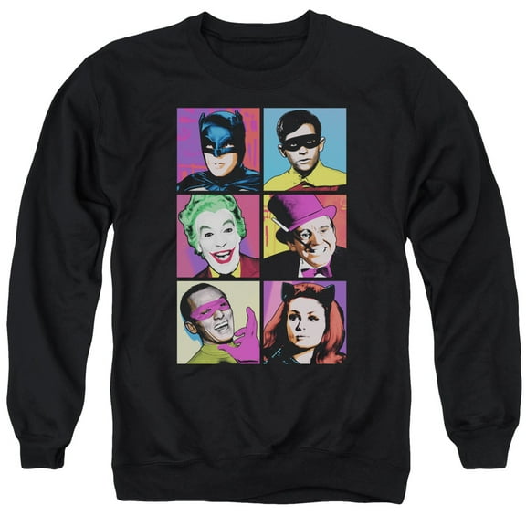 Batman Classic Tv - Pop Cast - Crewneck Sweatshirt - Small