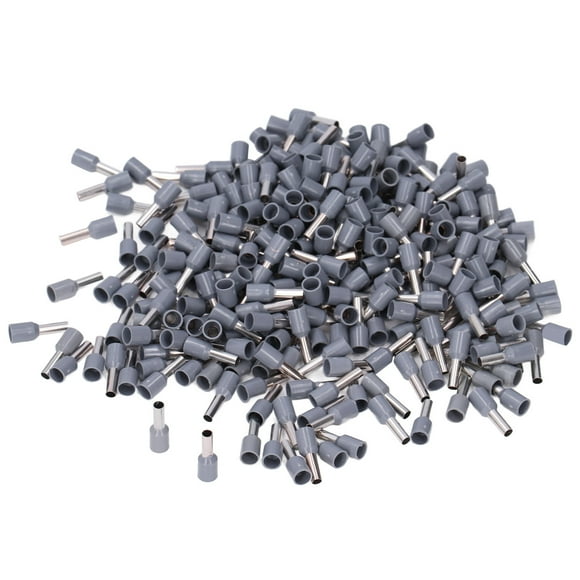 1000 Terminales de Engarzarado de Clavija Eléctrica Con Virola aislada, Kit de Conectores de Extreme de Cable de 12 Awg, Kit de Virola aislada Con Material de Cobre y PVC, PARA