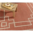 thumbnail image 5 of Livabliss Outdoor Rugs, 9ft Round Alfresco Cottage Beige Square Area Rug for Patio, Porch, Deck, Backyard, Waterproof Indoor Outdoor Carpet (8'10" x 8'10"), 5 of 8