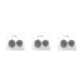 thumbnail image 3 of Guardurnaity Pendientes colgantes Pendientes de bola de estilo coreano Decoraciones para damas Perno de oreja Type4 NO4, 3 of 6