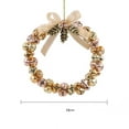 thumbnail image 2 of Christmas Wrought Christmas Wreaths Christmas Lighted Christmas Wreath Battery Powe Fall Front Door Peonies Wreath for Front Door Primitive Wreaths for Front Door with Initial, 2 of 3