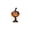 1A- Pumpkin, variant on Halloween Pumpkin Table Lamp 8.66 In, Stained Glass Jack O Lantern Night Light, USB Mosaic Desk Luminary for Cozy Gothic Bedroom Decor